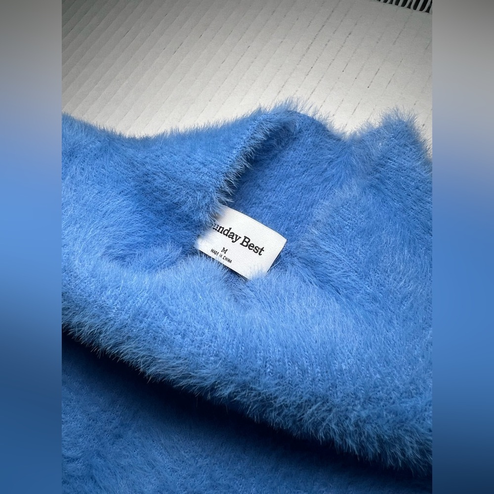 Sunday Best fuzzy bodycon midi dress